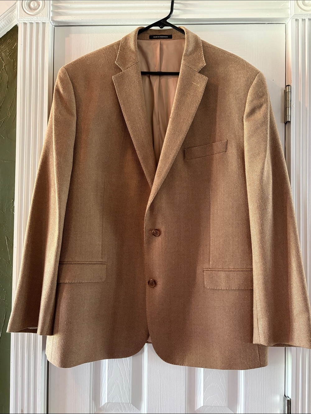 Ralph Lauren Camel Brown Two-Button Sport Coat